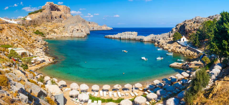 Lindos beaches image