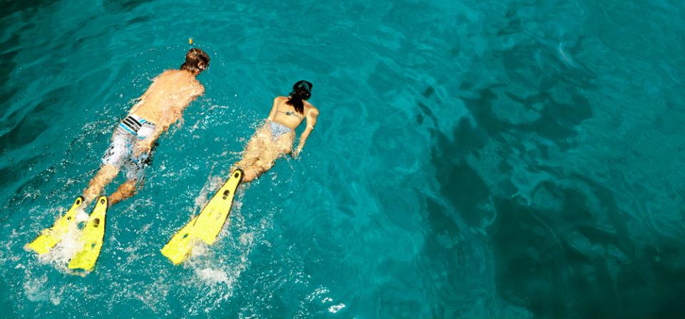 Snorkelling In The Maldives image