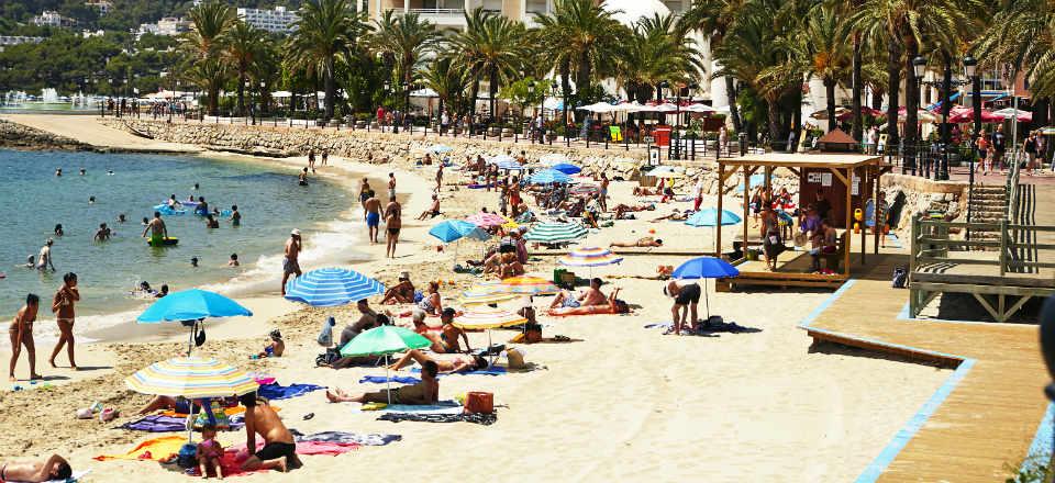 Santa Eulalia Beach Spain image