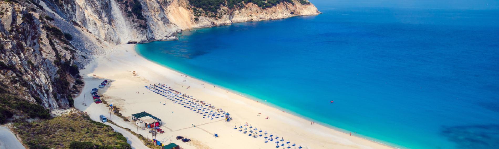 Myrtos Beach in Kefalonia  